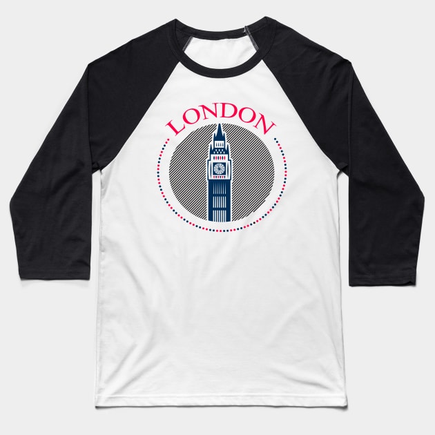 London Baseball T-Shirt by GAGO5